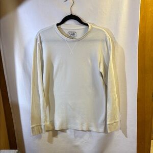 JachsWhite Long Sleeve Thermal Shirt